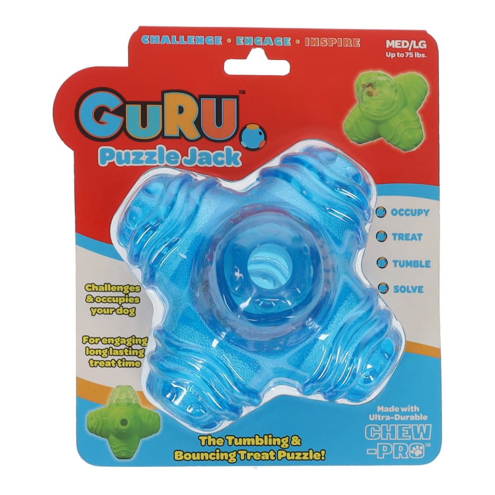 Guru Puzzle Jack Dog Treat Toy- Medium