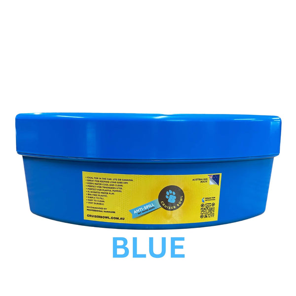 K9 Cruiser Bowl- Anti Spill Dog Bowl-Corner
