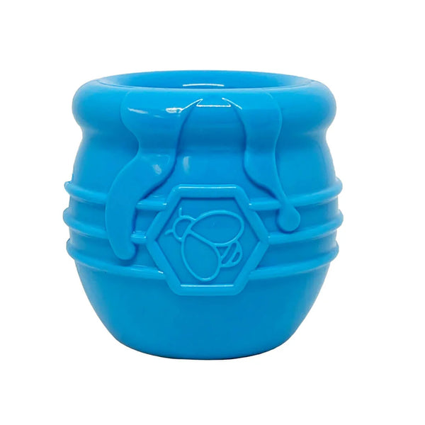 SodaPup Honey Pot Durable Treat Dispenser and Enrichment Toy.