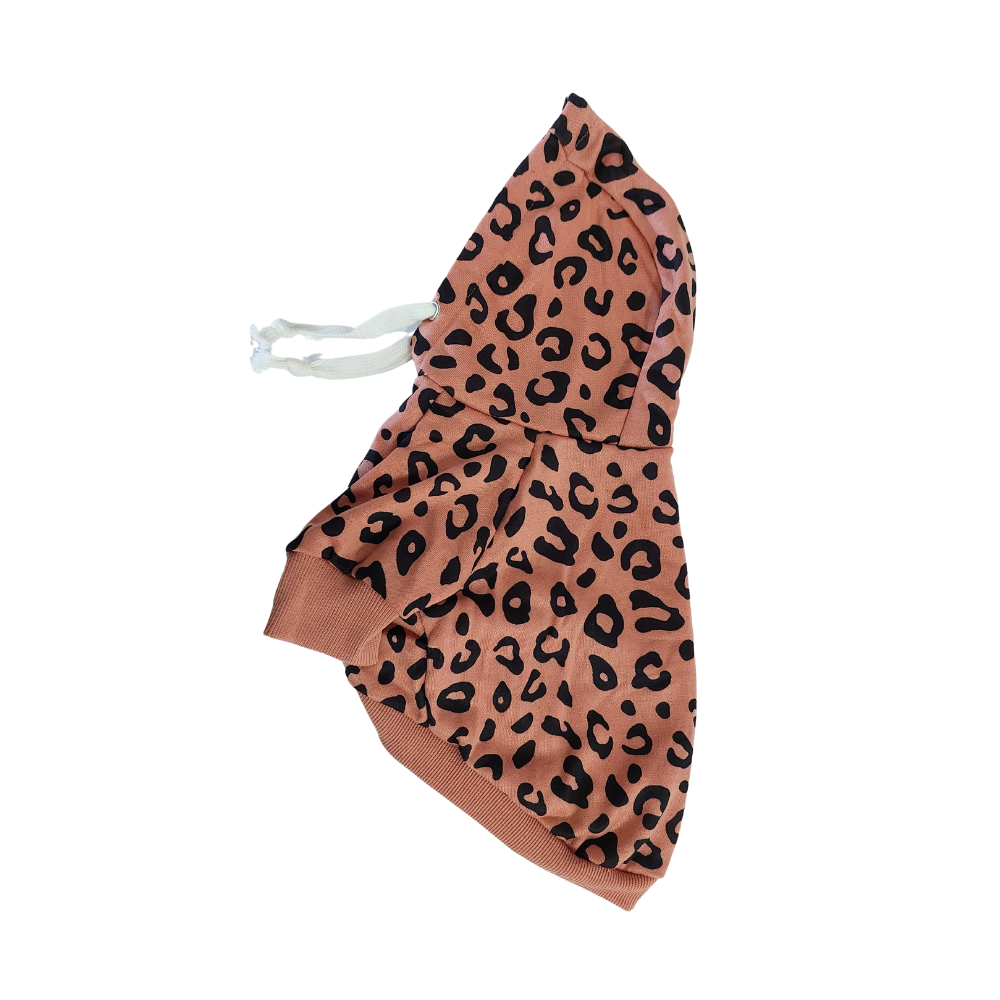 The Doggy Bag- Leopard Print Hoodie