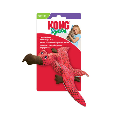 KONG Dynos Cat Toy With Catnip
