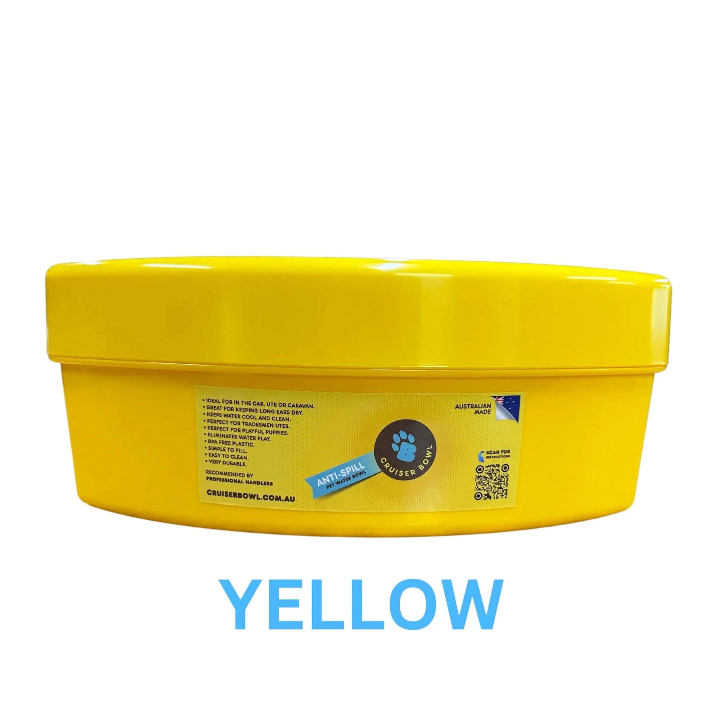K9 Cruiser Bowl- Anti Spill Dog Bowl-Corner