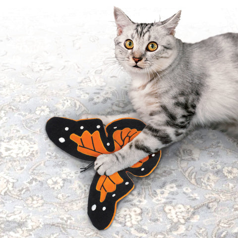 KONG- Crackles Flutterz Cat Toy With Catnip