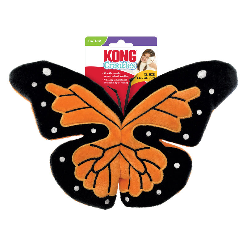 KONG- Crackles Flutterz Cat Toy With Catnip