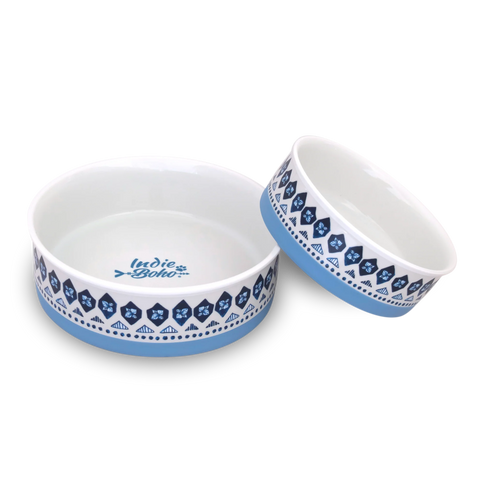 Indie Boho-Noosa Nights - Designer Dog Bowls