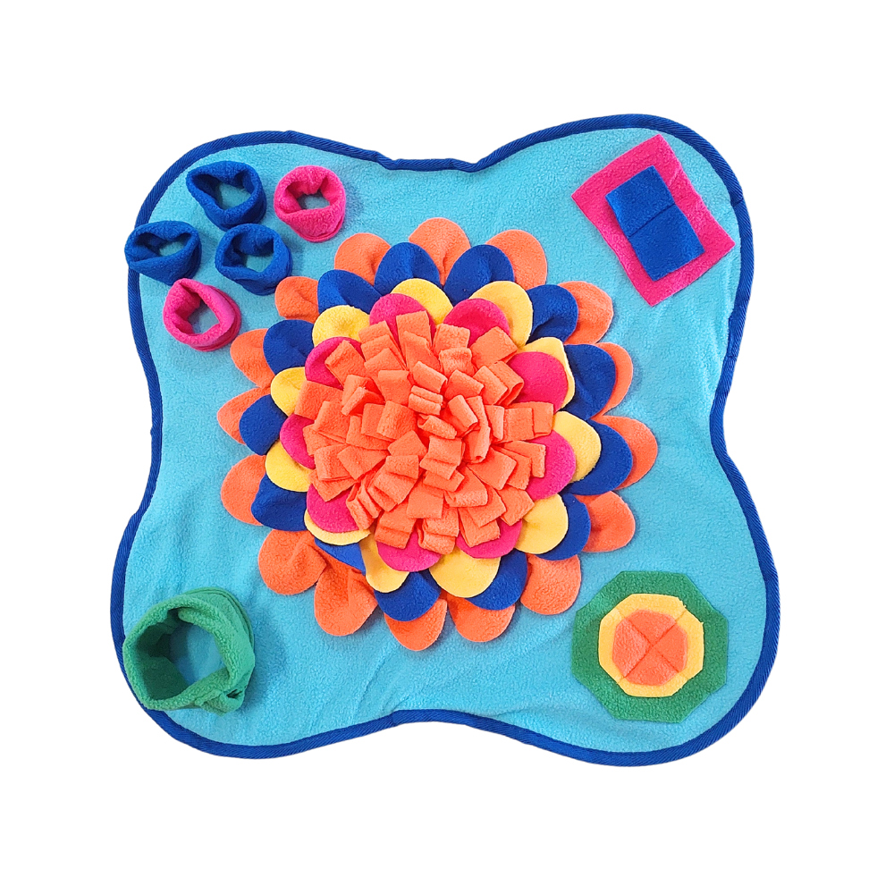 Snuffle Mat- Flower Design 50cm x 50cm