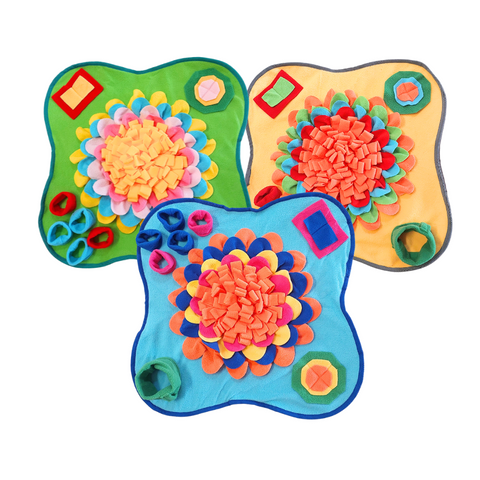 Snuffle Mat- Flower Design 50cm x 50cm