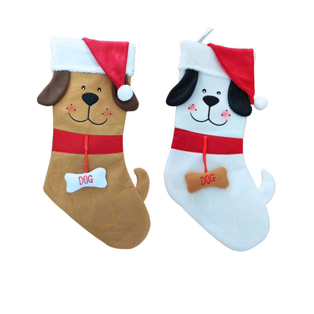 Christmas Dog Stocking 2025