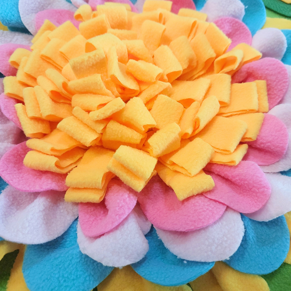 Snuffle Mat- Flower Design 50cm x 50cm
