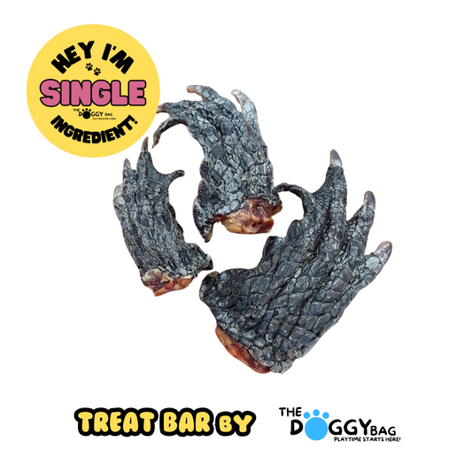 Treat Bar- Crocodile Feet All Natural Dog Treats