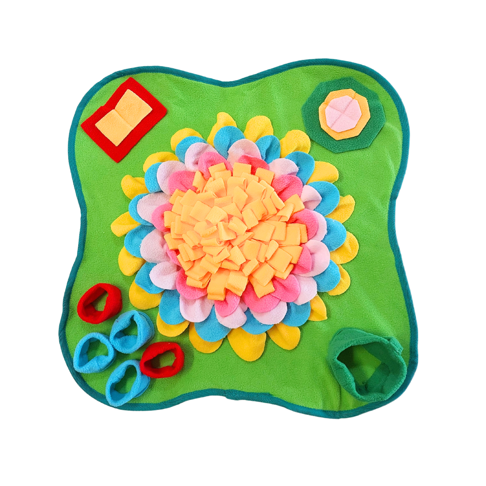 Snuffle Mat- Flower Design 50cm x 50cm