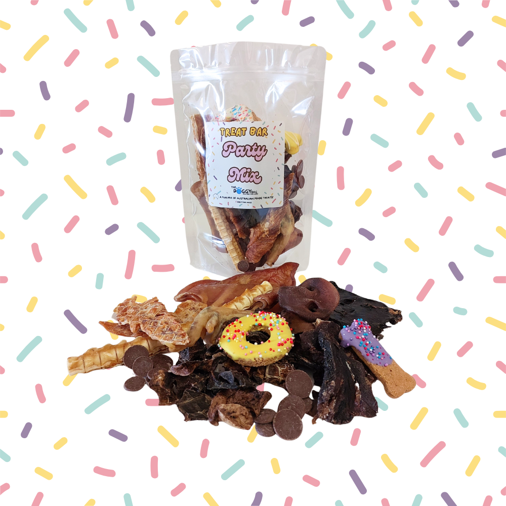 Treat Bar- Party Mix Dog Treats 2 x Sizes