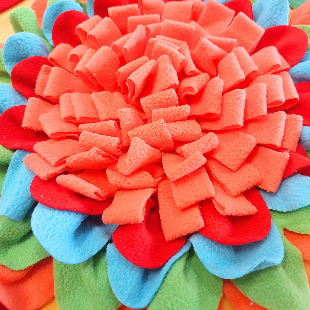 Snuffle Mat- Flower Design 50cm x 50cm