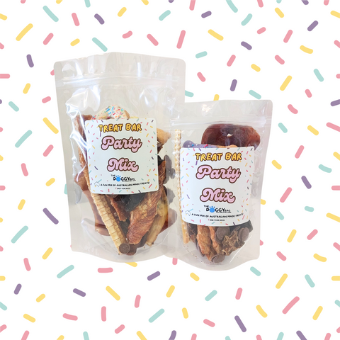 Treat Bar- Party Mix Dog Treats 2 x Sizes