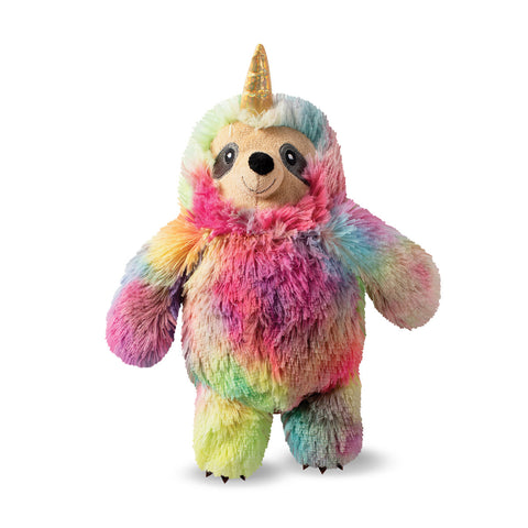 Fringe Studio-"Confetti Betti" Slothicorn Plush Squeaker Dog Toy