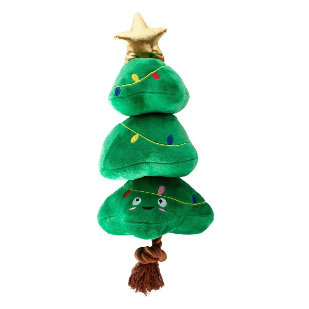 Fringe Studio "Light Me Up" Plush Christmas Dog Toy