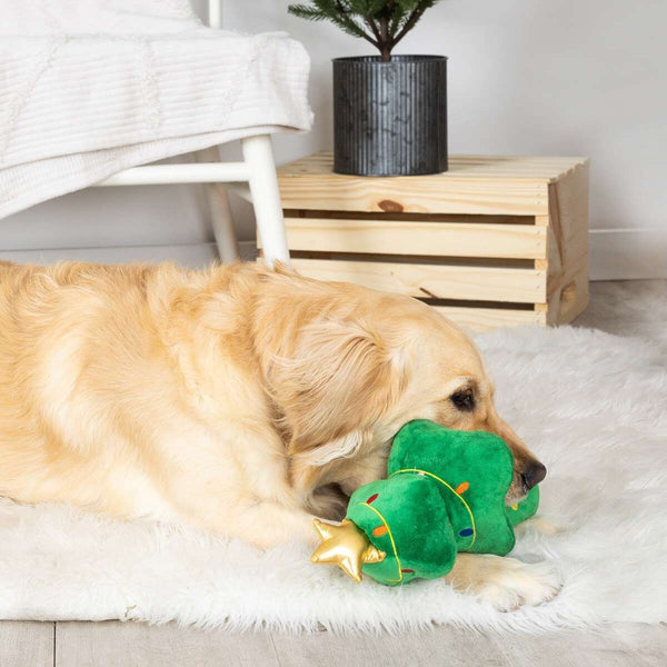 Fringe Studio "Light Me Up" Plush Christmas Dog Toy