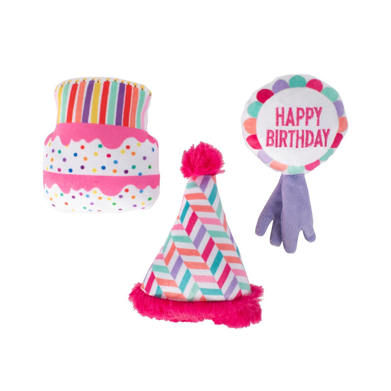 Fringe Studio "Can I Get A Woof Woof" 3 Piece Dog Toy Set