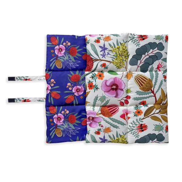Indie Boho-Native Flora Travel Mat