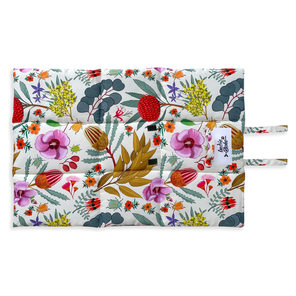 Indie Boho-Native Flora Travel Mat