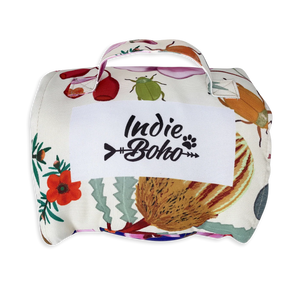 Indie Boho-Native Flora Travel Mat