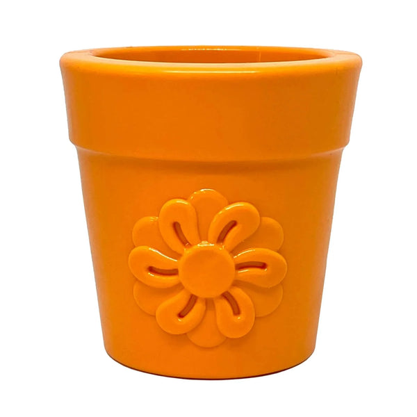 Sodapup Flower Pot Treat Dispenser and Enrichment Toy