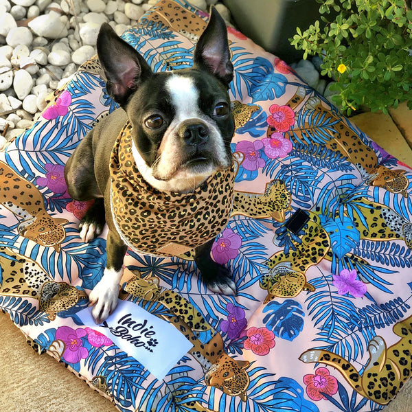 Indie Boho-Leopard Luxe Travel Mat
