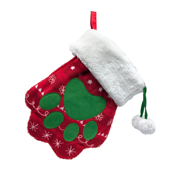 KONG Holiday Stocking Paw-Large