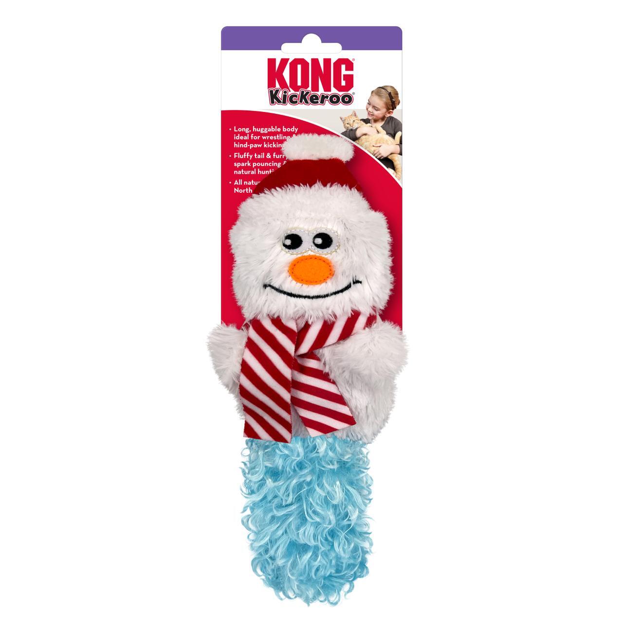 KONG Christmas Holiday Kickeroo Cat Toy