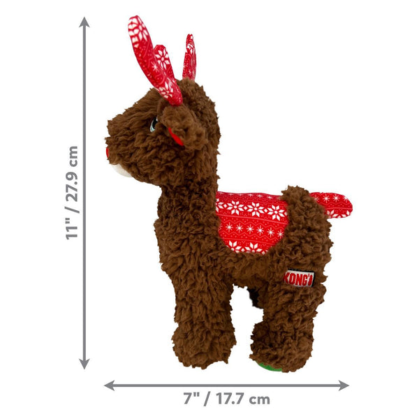 KONG Holiday Sherps Reindeer Med