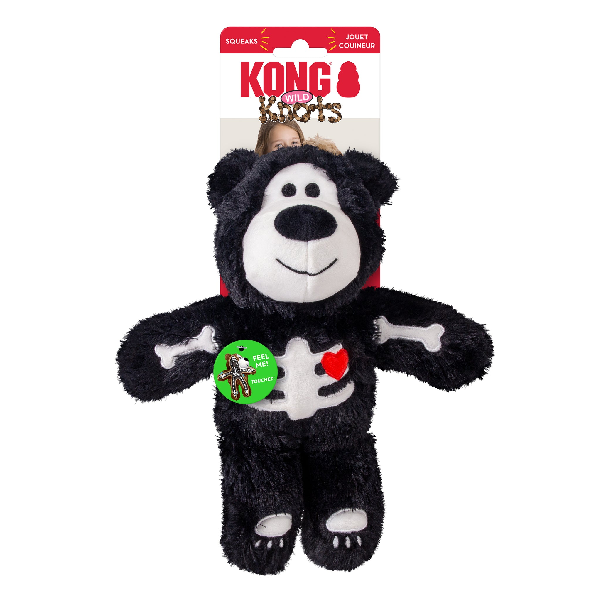 KONG Wild Knots Skeleton Bear Med/Large