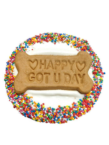 Huds And Toke- Happy Got U Day Cake- Yoghurt Frosted