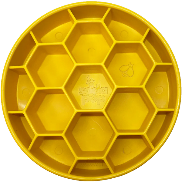Sodapup Honeycomb eBowl Slow Feeder Bowl For Dogs