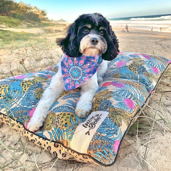 Indie Boho-Leopard Luxe– Dog Bed- Instore ONLY