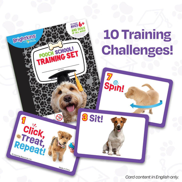 Brightkins Pooch School- Interactive Dog Training Set