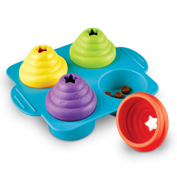 Brightkins Cupcake Party! Dog Treat And Food Interactive Puzzle