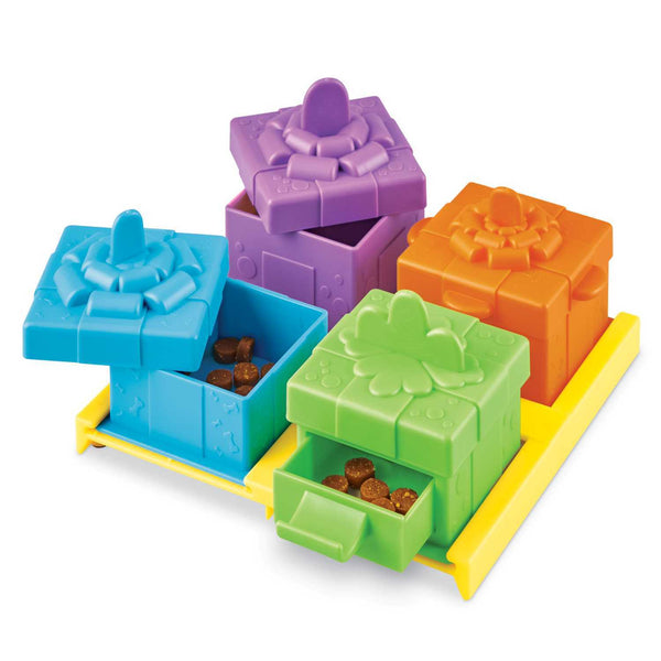 Brightkins Suprise Party! Dog Treat And Food Interactive Puzzle Toy