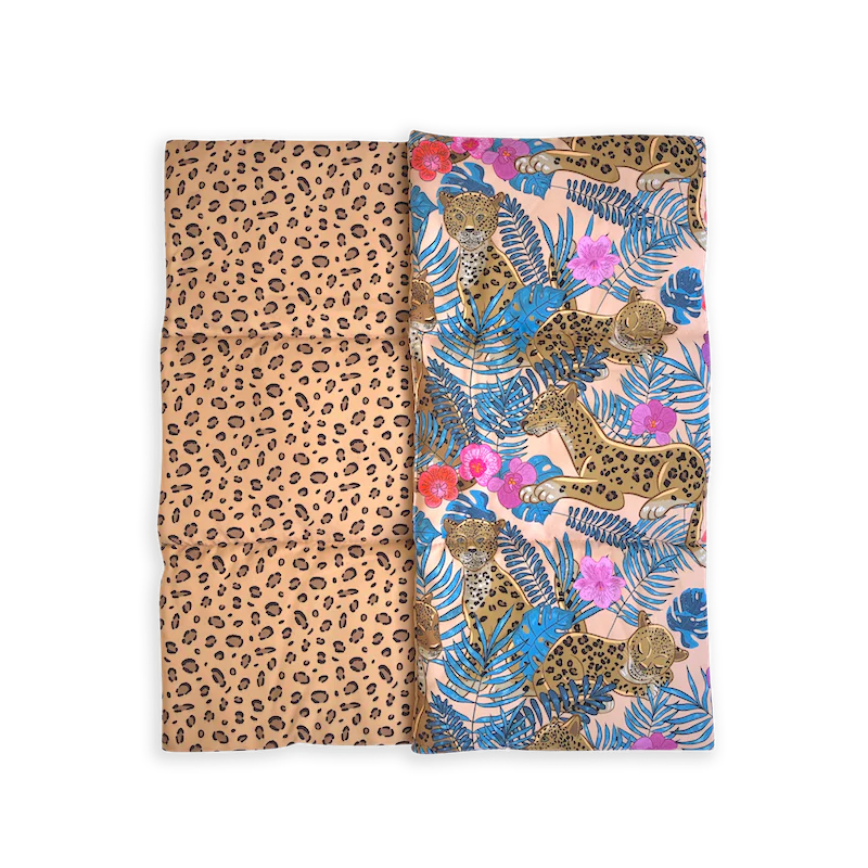 Indie Boho-Leopard Luxe Travel Mat