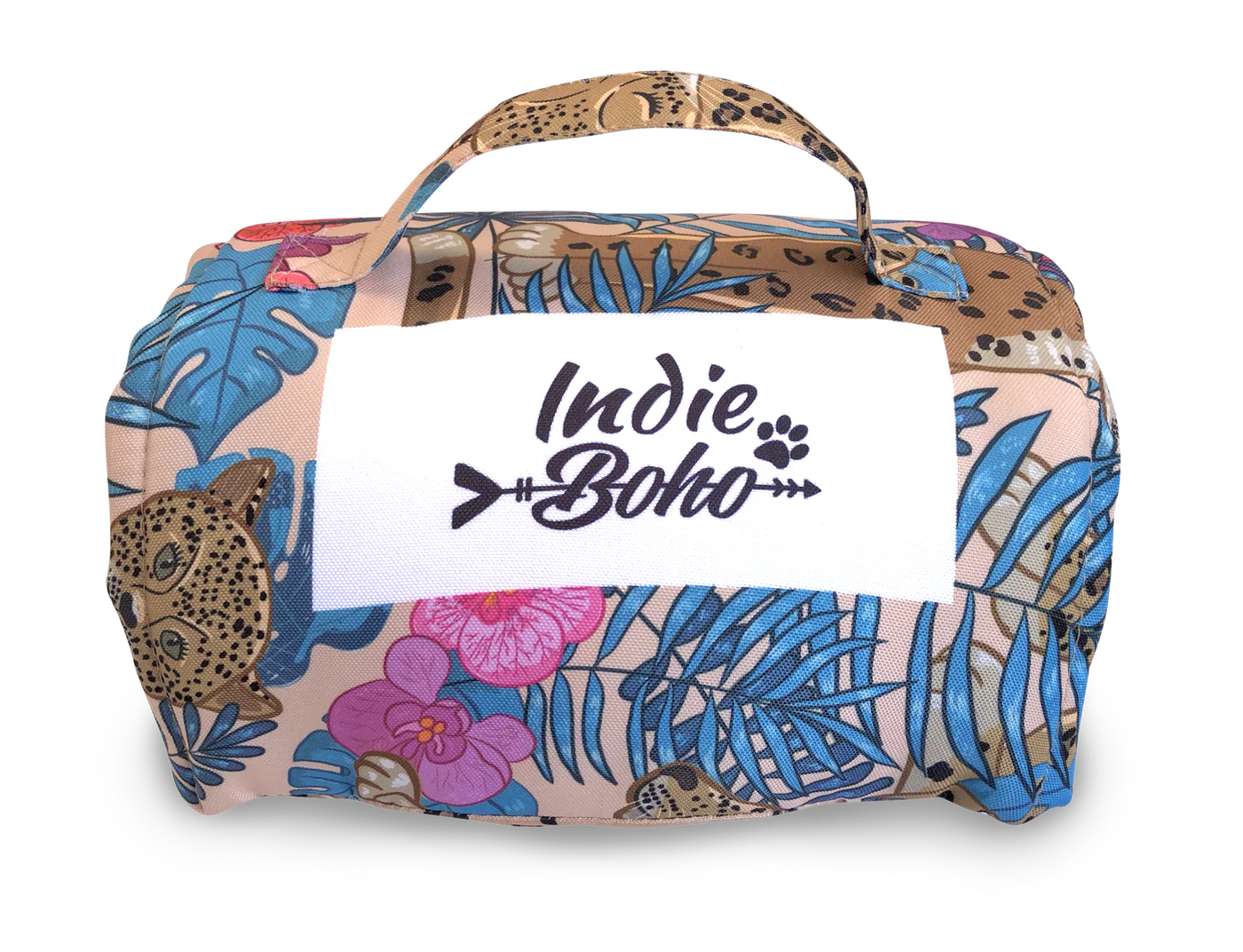 Indie Boho-Leopard Luxe Travel Mat