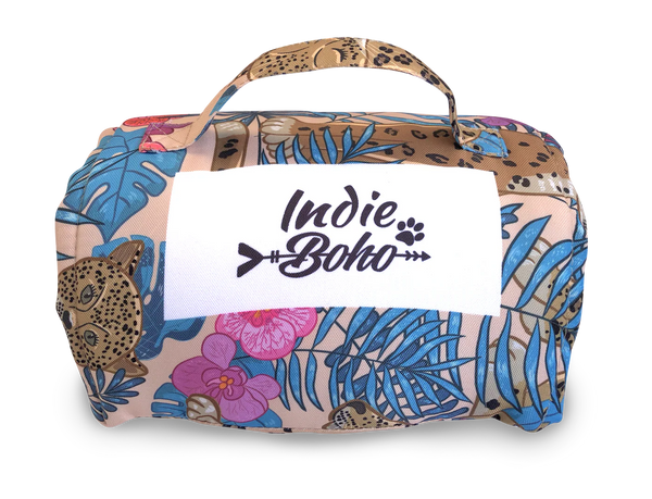 Indie Boho-Leopard Luxe Travel Mat