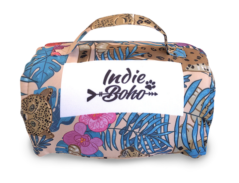 Indie Boho-Leopard Luxe Travel Mat