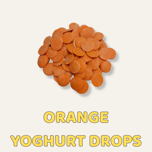 Yoghurt Drops Dog Treats- Orange 300g