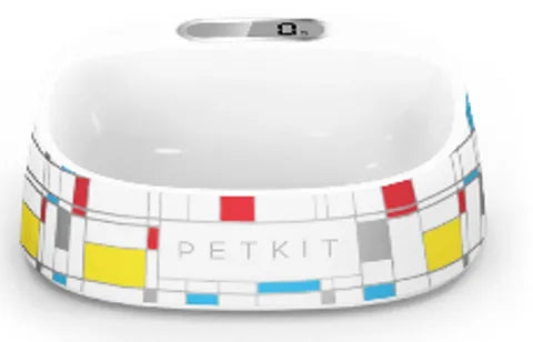 Petkit antibacterial dog bowl with inbuilt scales