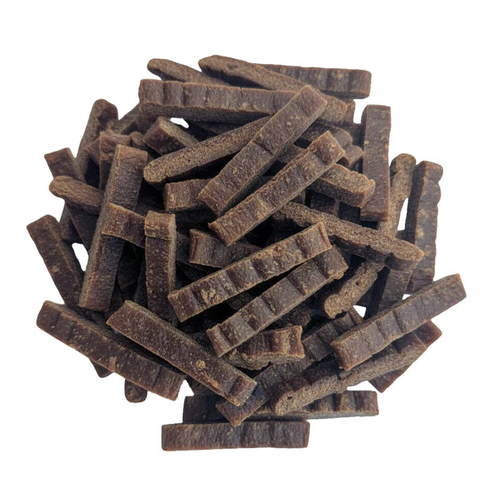 NEW All Barks Roo Strips 100g