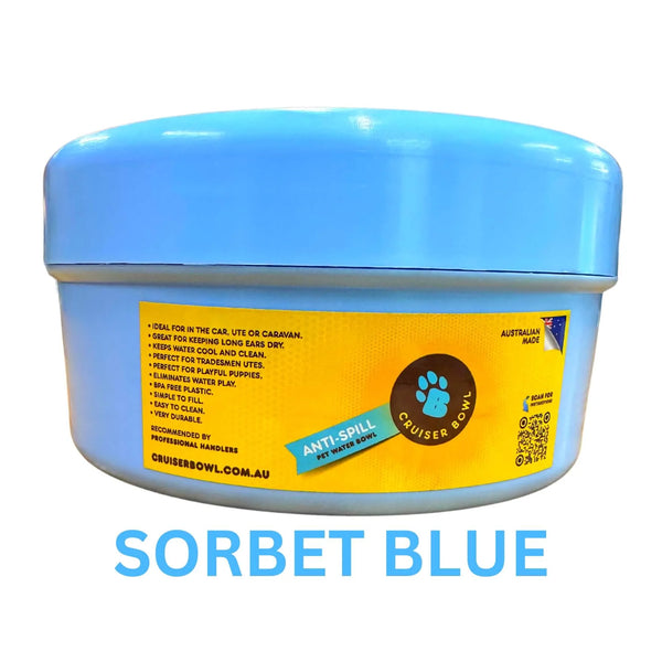 K9 Cruiser Bowl- Anti Spill Dog Bowl-Round