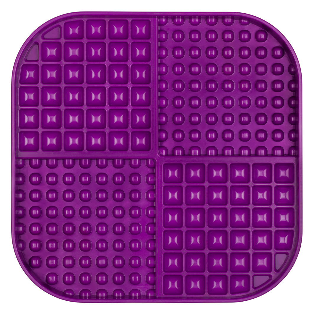 LickiMat SloMo™ Wet & Dry Double Slow Food Dog Bowl - Xlarge