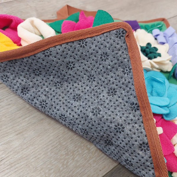 Snuffle Mat- Dog Enrichment Mat- Flower Power Design