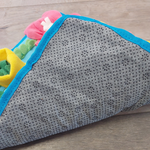 Snuffle Mat- Dog Enrichment Mat- Flower Power Design