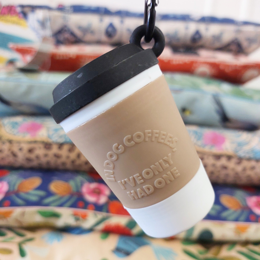 Coffee Cup Dog Poo Bag Holder