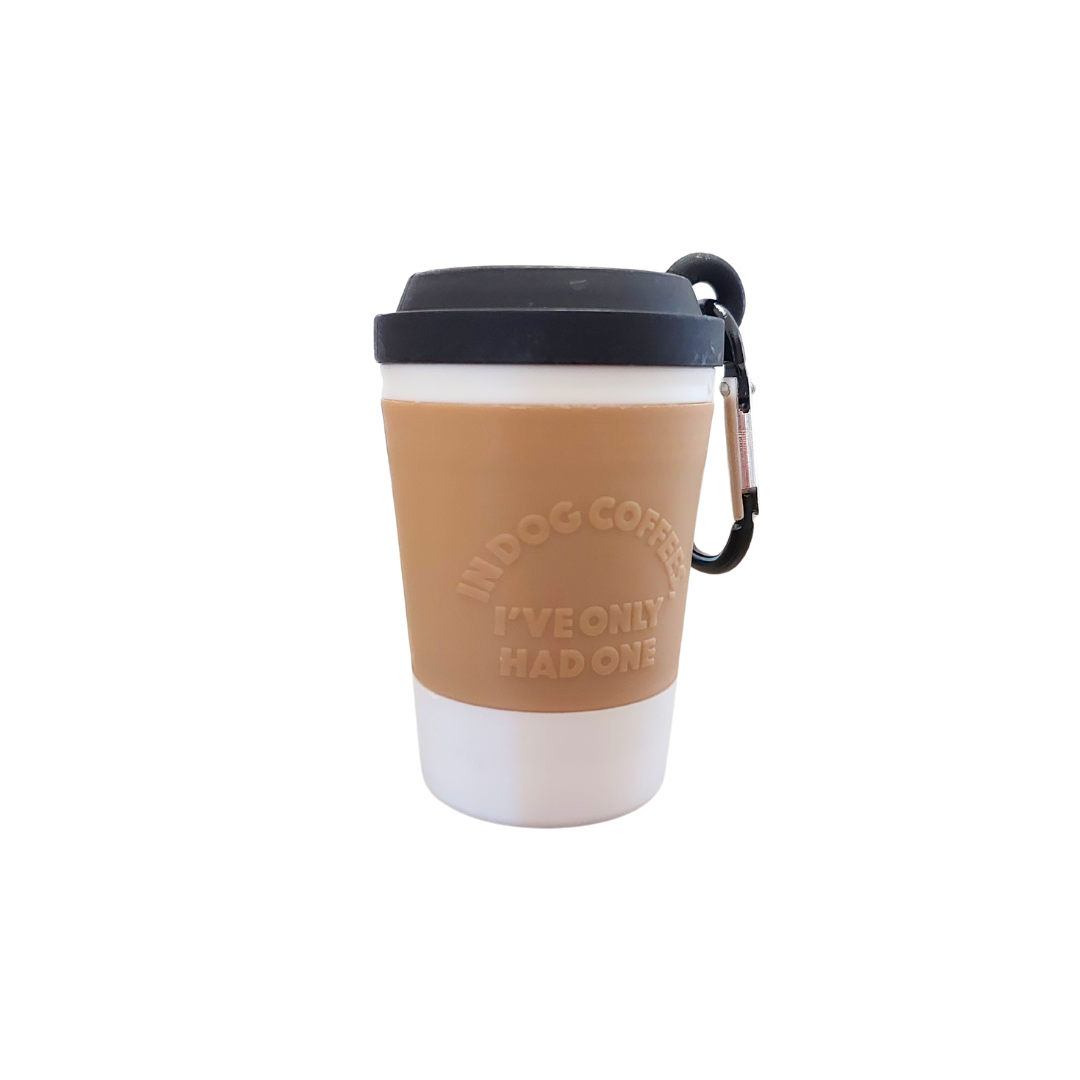Coffee Cup Dog Poo Bag Holder